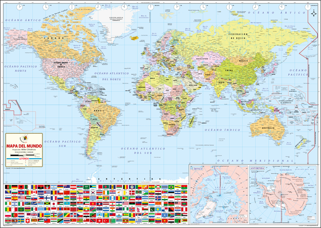 Mapa del Mundo | Mapa Mundial